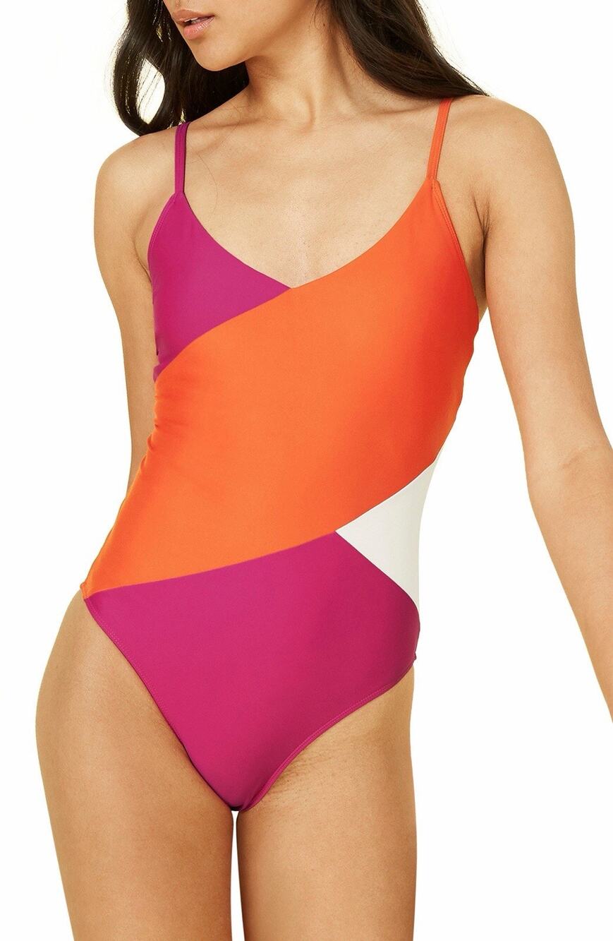 SUMMERSALT The Marina Womenβs One-Piece Swimsuit Sz 6